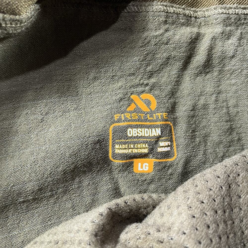 First Lite Obsidian Merino Wool Pants Mens Large Coniferous Hunting Green - Picture 7 of 15